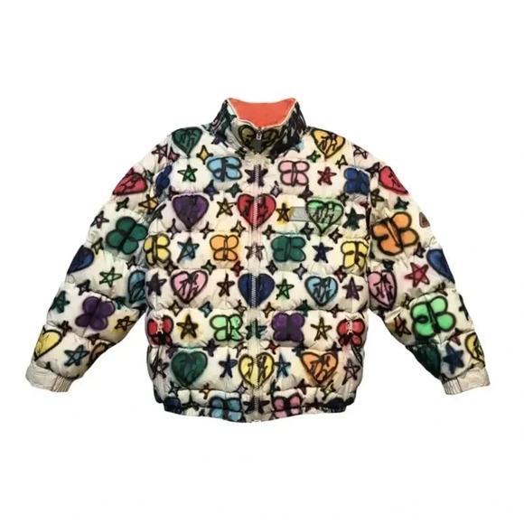 JackisChrist Monogram Puffer Size L - Picture 1 of 4